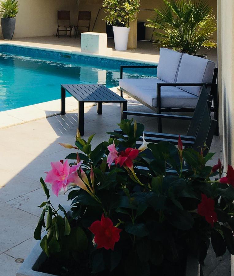 La Villa Mediterranee Wellness Spa Piscine Saint-Drezery Exterior foto