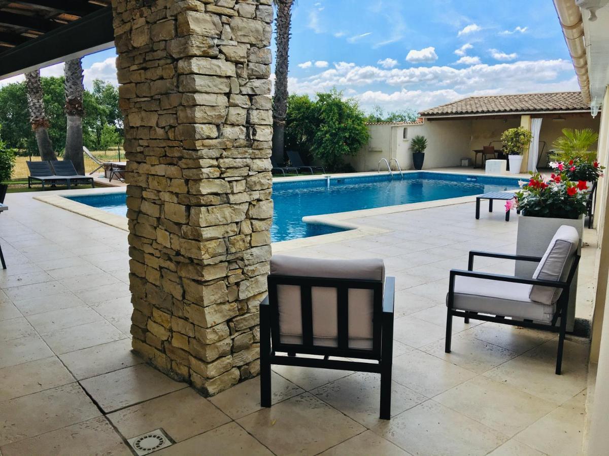 La Villa Mediterranee Wellness Spa Piscine Saint-Drezery Exterior foto